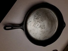 Vintage No. 12 Cast Iron Skillet Heat Ring Made In USA 