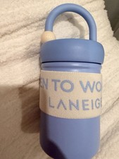 New, LANEIGE "OPEN TO WONDER" STAINLESS HYDRATION WATER BOTTLE 400ML INSULATED