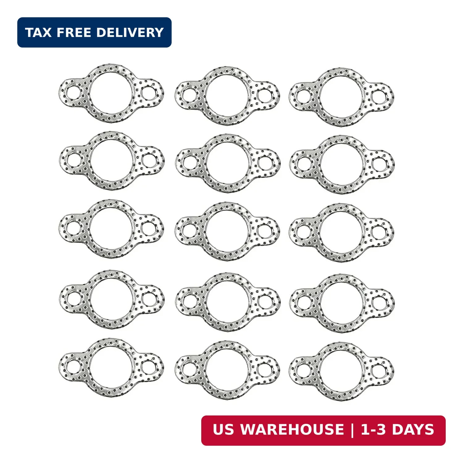 15Pcs Exhaust Manifold Gasket Compatible with Kohler Engines CH CV ECH KT ECV Se