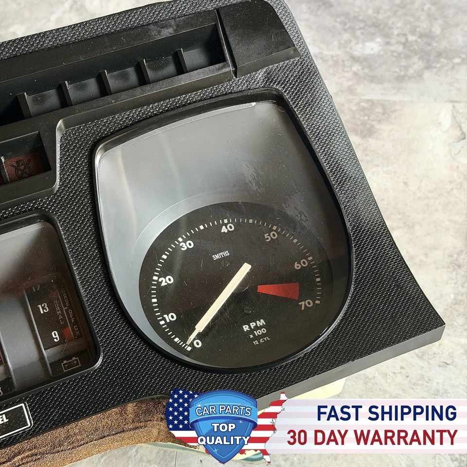 Cuadro de instrumentos velocímetro tablero Jaguar V12 XJS 1988-1991 FABRICANTE DE EQUIPOS ORIGINALES Foto 4 de 4