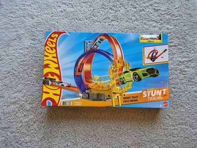 Hot Wheels Stunt Tracks Energy Track Looping Rennbahn Neu OVP Mattel