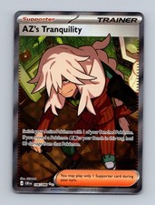 AZ's Tranquility 106/086 Ultra Rare Chaos Rising Pokemon Holo Near Mint