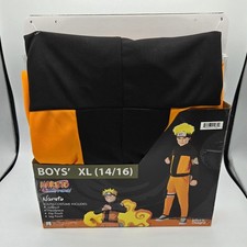 Boys Naruto Shippuden Jumpsuit Costume XL 14 16 Youth Halloween