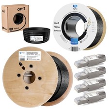 Cat7 Verlegekabel Kupfer Kabel Netzwerkkabel ...