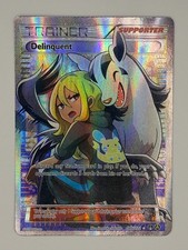 Delinquent 98b/122 Full Art Alternate Art Promo Pokemon Card NM Near Mint