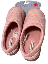 AEROSOLES Memory Foam Slip-On Slippers Pink Women's US 9-10 Closed Toe Knit