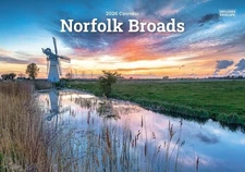 Norfolk Broads 2026 A5 Wall Calendar