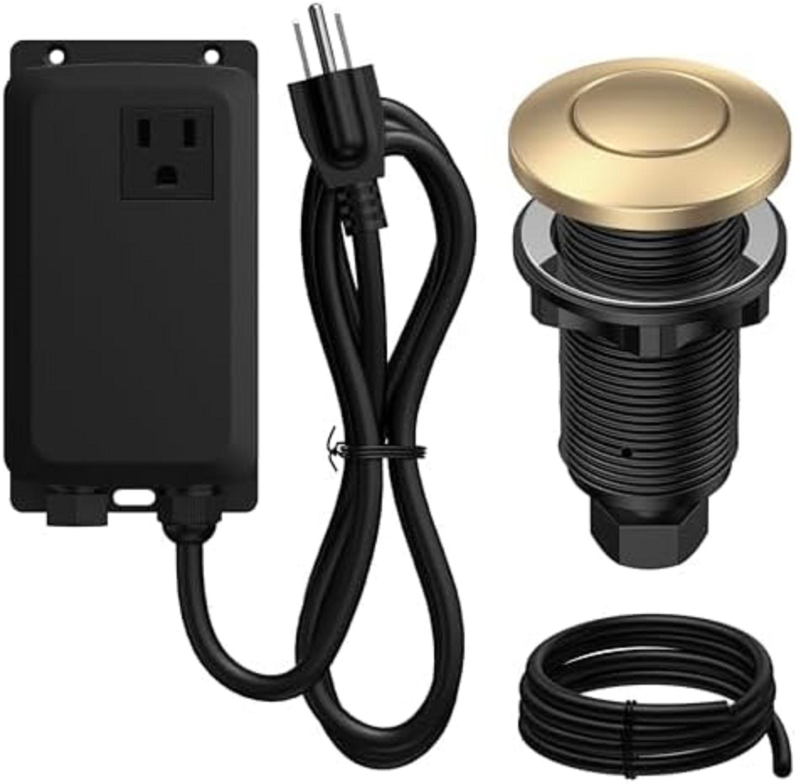 Delta Champagne Bronze Garbage Disposal Air Switch Kit - Easy Install