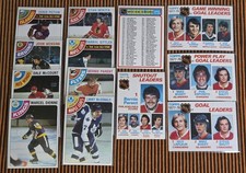 1978-79 Topps Hockey Sitter Mikita Dionne Potvin Bossy Lot of 13 Book Value $104