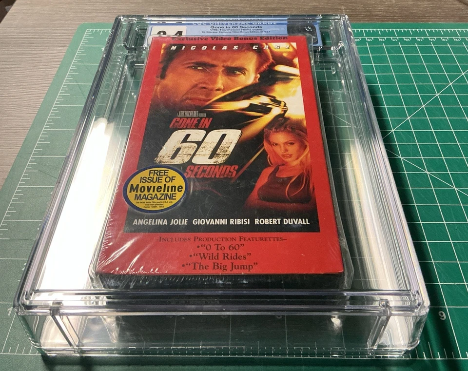Gone in 60 Seconds (VHS, 2001, Exclusive Video Bonus Edition) CGC 9.4 SEALED - Image 3 of 4