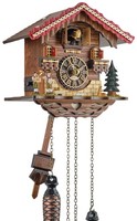 Eble -Kuckucksuhr Musikanten Quarz Uhrwerk 19Cm- 28319 Kuckucksuhr Kuckuckuhr Ec