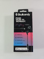 SKULLCANDY SET LIGHTNING IN EAR WIRED EARBUDS MICROPHONE TRUE BLACK S2SGY-N740