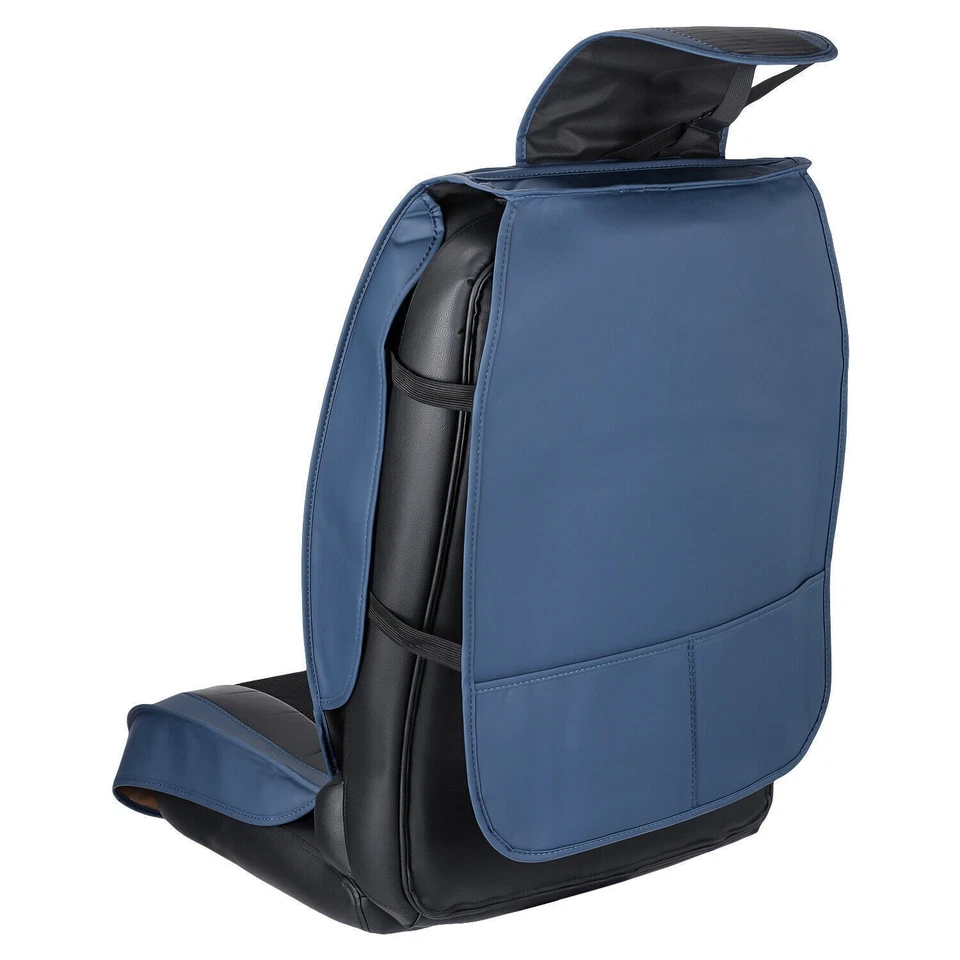 Juego completo de funda de asiento de coche de 5 asientos de cuero protector trasero delantero para Toyota Cvhctqlg Foto 4 de 4