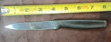 Vtg MONTANA KNIFE WORKS 8201 4" Paring Knife, Blk Nylon Molded Handle