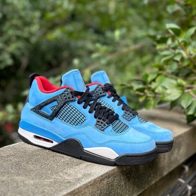 NK AJ4 308497-406 Retro Travis Scott Cactus Jack