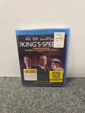 The King's Speech (Blu-Ray, 2010) (Colin Firth,  Geoffrey Rush) New Sealed