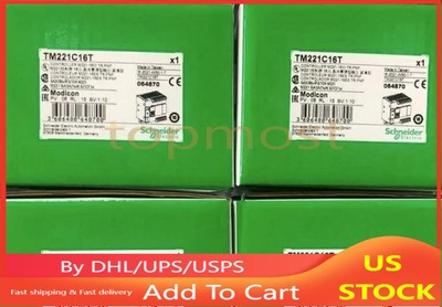 New Schneider TM221C16T PLC Module In Box Fast Ship 1PCS
