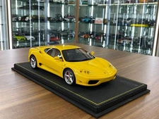 Ferrari 360 Modena 1999 BBR Giallo Modena Ltd 126 Collector Edition [1/18 Resin]