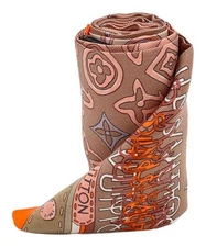 LOUIS VUITTON                    Bando Monogram Map pink M75207