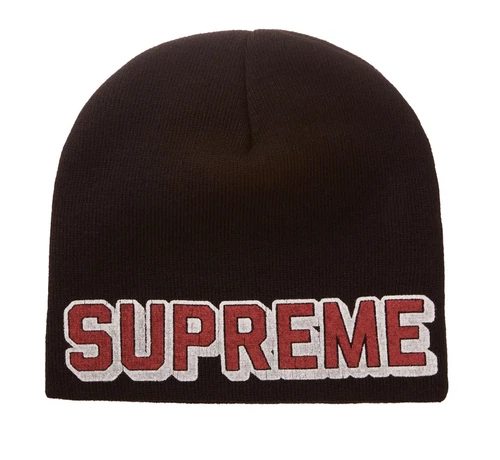 ? Bonnet sans manchette Supreme Dragon Noir FW23 Neuf LIVRAISON GRATUITE ?
