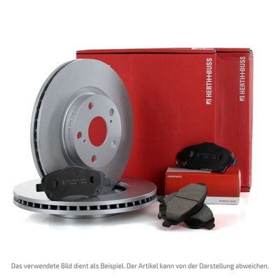 HERTH+BUSS Bremsscheiben 260mm Beläge für HONDA CIVIC 7 Hatchback 1.7 CTDi vorne