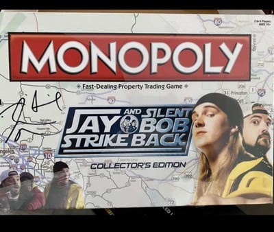 SIGNED Jay and Silent Bob Strike Back Collector's Edition Monopoly Game NEW