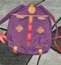  Will "Leather Goods" Backpack (Purple/Red)... Excellent Condition 