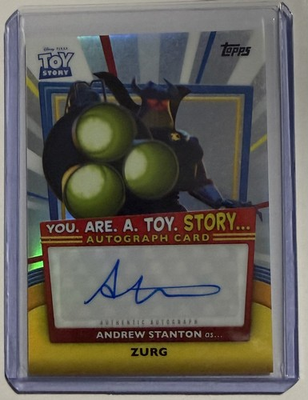 #ad #ad 2025 Topps 30 Years of Toy Story Andrew Stanton As Zurg Auto $99.00