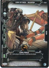Epic Battles TCG Mortal Kombat - Chin Poker #58 Foil