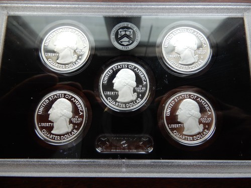 2020 S  America the Beautiful .999 Silver Proof Quarter Set No Box - Picture 2 of 3