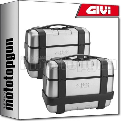 GIVI BMW F 650 GS DAKAR 2000 00 2001 01 MONOKEY TREKKER SIDE CASES 92 LT