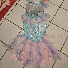 Girls Mystic Mermaid Costume Large Halloween