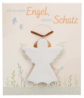 Engel Aus Porzellan, 15 Cm, Weiß, Modell-Nr. 12345, Figur, Deko