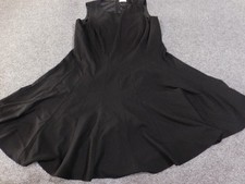 Calvin Klein Dress Womens Medium Black Sleeveless Fit And Flare Cocktail Party