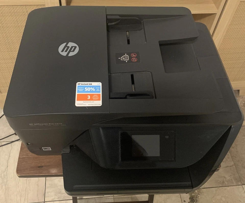 HP OfficeJet Pro 6968 All-in-One Inkjet Printer - Image 4 of 4