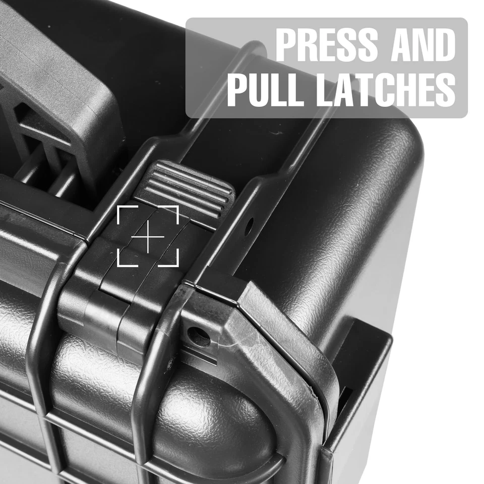 Estuche Rígido, 13.6X11.4X6 Pulgadas Portátil Impermeable Protector Cámara Cas... Foto 3 de 4