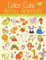 Color Cute And Artsy Animals Coloring Book | Activibooks | Taschenbuch | 2016