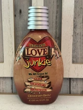 Ultimate Love Junkie Dark BRONZER TANNING BED SUN TAN LOTION BY DESIGNER SKIN