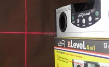 iGaging digital electronic LCD 9" level laser cross hair & pouch torpedo spirit