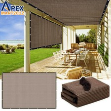 Cubierta de malla parasol exterior vela toldo refugio patio piscina protección UV