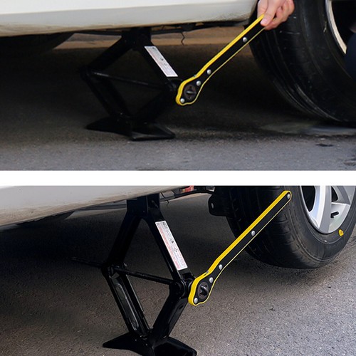 2 Ton ,3 Ton Scissor Jack Handle Crank Wheel Lug Wrench Tool Kit Car Garage Tire - Picture 14 of 18