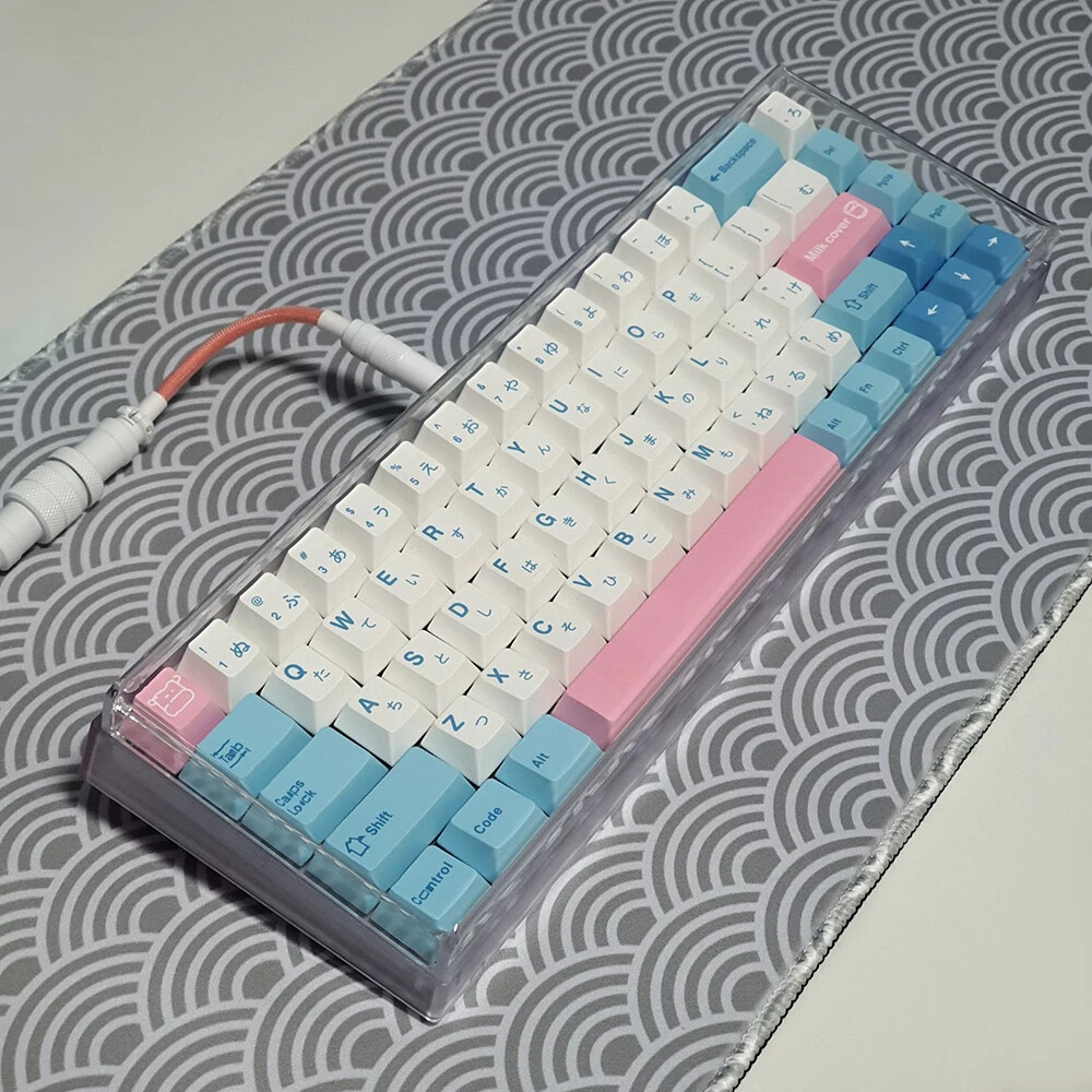 Acrylic Mechanical Keyboard Dust Cover Waterproof for 65% 75% Keyboards