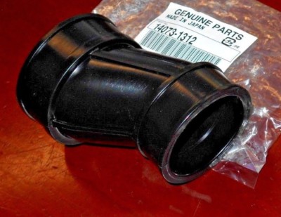 KAWASAKI BAYOU 220, 250 AIR BOX TO CARBURETOR RUBBER INTAKE BOOT