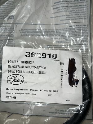 Gates 362910 Power Steering Pressure Line Hose Assembly | eBay
