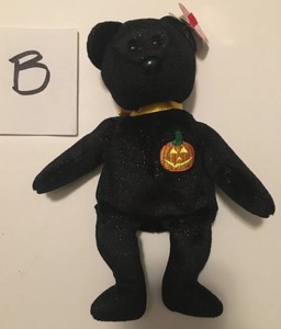 black bear beanie baby