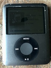 Apple iPod Nano 3rd Gen 8 GB Black Graphite Model A1236 Parts Or Repair
