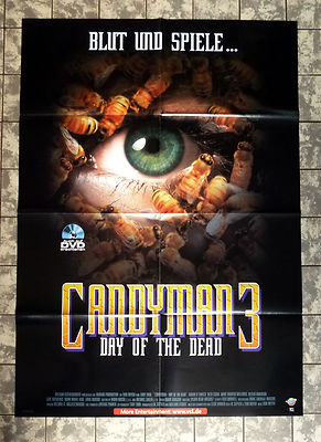 CANDYMAN 3 * A1-VIDEO-POSTER - German 1-Sheet ´00 Candyman: Day of the Dead
