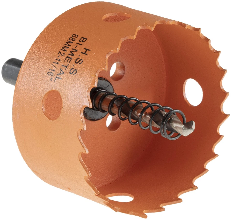 Lochsäge HSS Bi-Metall Ø68/75/100mm, Lochkreissäge Bohrkrone Kreisschneider 38mm - Bild 2 von 4