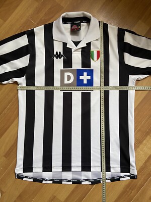 JUVENTUS 1998 1999 HOME SHIRT JERSEY KAPPA sz XL MEN #10 DEL
