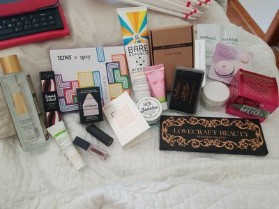 20 Pc Lot IPSY SEPHORA Fabfitfun Ahava Skin CO Trestique Goldfaden Lovecraft...